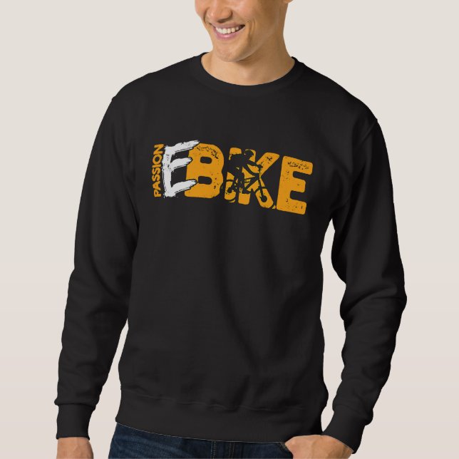 Sudadera Paseo en bicicleta Passion Ebike (Anverso)