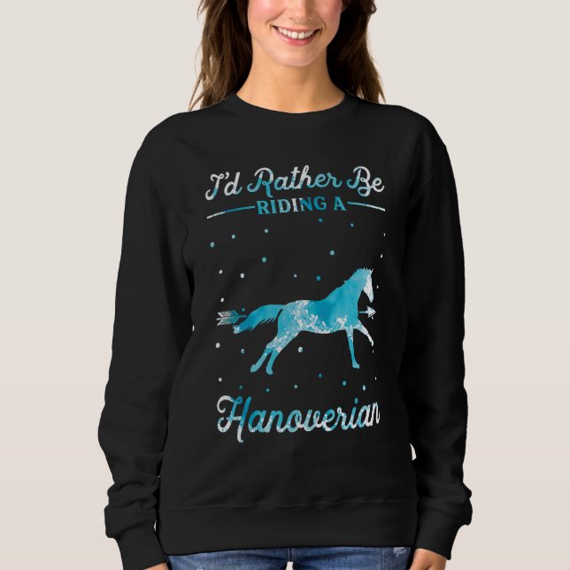 Sudadera Paseo En Caballo Prefiero Ir En Autobús (Anverso)