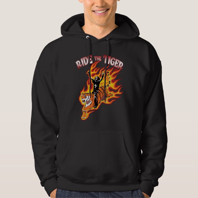 Sudadera Paseo Por El Ilustracion Fuerte Y Metalizado Del T (Anverso)