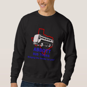Sudadera Paseos en Autobús Abbott te trae la frontera sátir