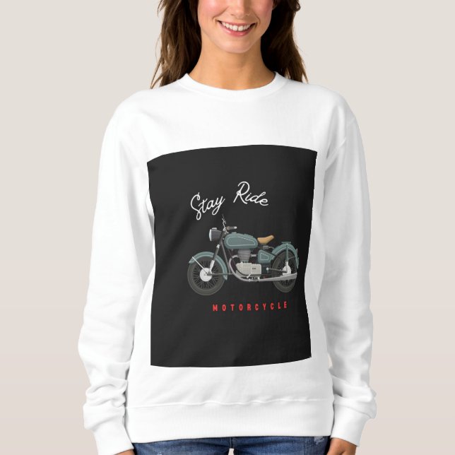 Sudadera Pasión de motocicleta (Anverso)