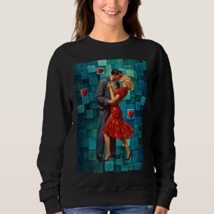 SUDADERA PASIÓN DE SAN VALENTÍN VINTAGE