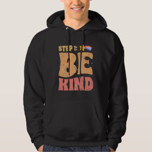 Sudadera Paso 1 Sé Amable Motivacional Anti Acoso Empático