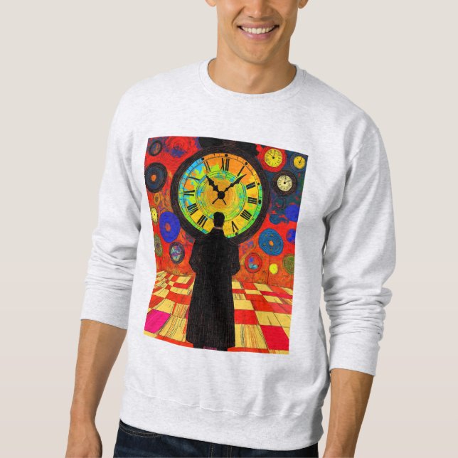 Sudadera Paso al mundo de los circuitos de tiempo infinitos (Anverso)