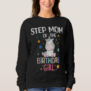 Sudadera Paso Mamá De La Familia De Chicas De La Chica De C