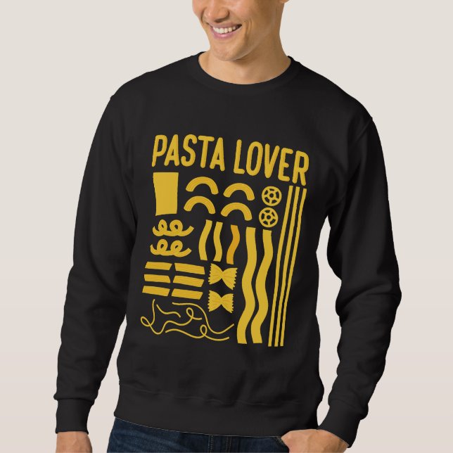 Sudadera Pasta  Carbonara italiana (Anverso)