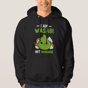 Sudadera Pasta de rábano japonés Wasabi No Aguacate Cond