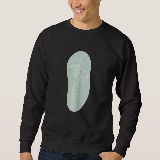 Sudadera Pasta de resumen de la línea de marea de Boho mini (Anverso)