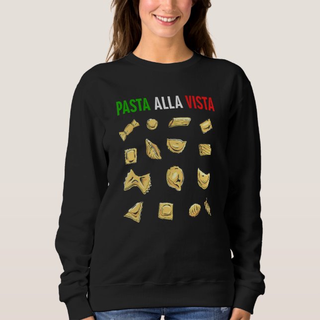 Sudadera Pasta italiana Italia (Anverso)