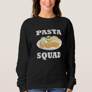 Sudadera Pasta Squad Team Spaghetti Noodles comida italiana