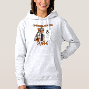Sudadera Pasta y visión Escuadrón de Oftalmología Animal