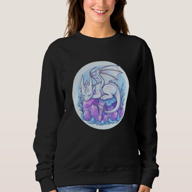 Sudadera Pastel Baby Dragon Sleeping (Anverso)