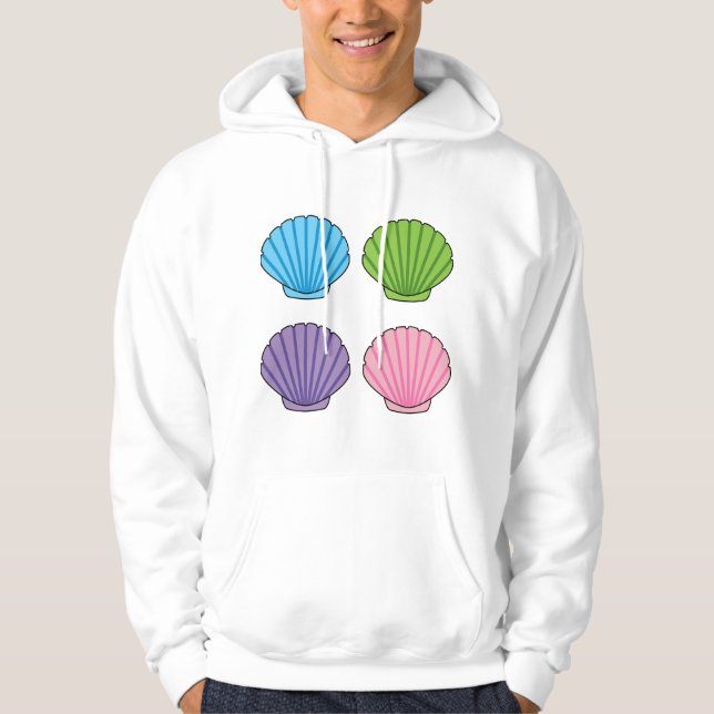 Sudadera Pastel Colorful Seashell Pack (Anverso)