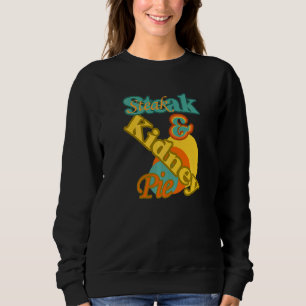 Sudadera Pastel De Bistec Y Riñon Comidas Reconfortantes De