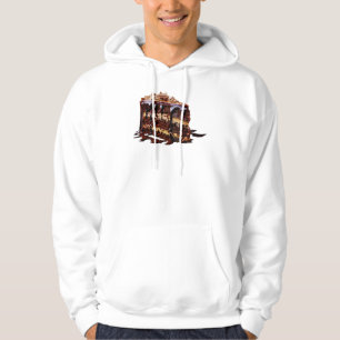 Sudadera Pastel de chocolate de varias capas indulgente de