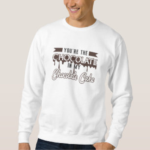 Sudadera Pastel de chocolate Día de cacao Dulce dulce Rega