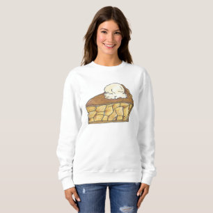 Sudadera Pastel de postre de Apple Pie a la Mode Slice