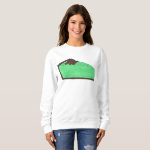 Sudadera Pastel de postre Grasshopper Pie Slice