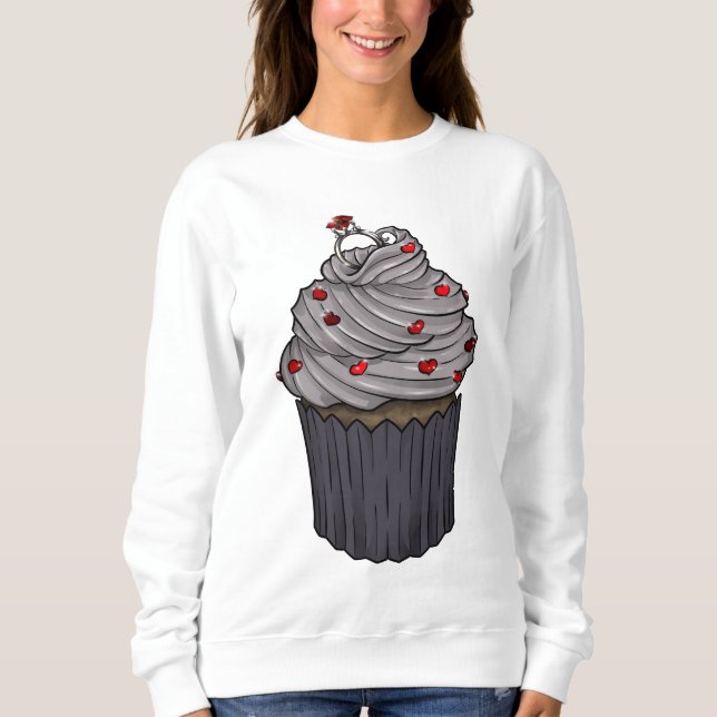 Sudadera Pastel de propuesta dulce (Anverso)