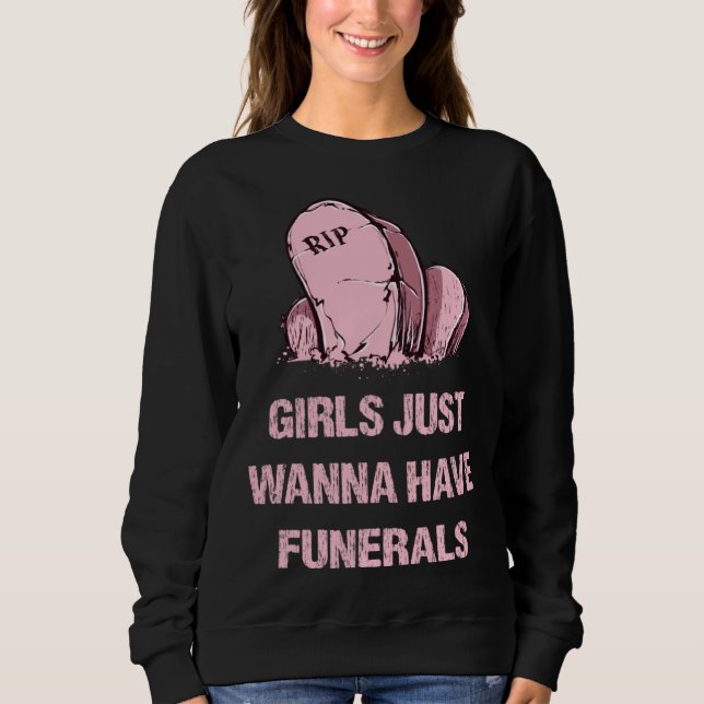Sudadera Pastel Goth Gothic Pink Grave  For Women Girls (Anverso)