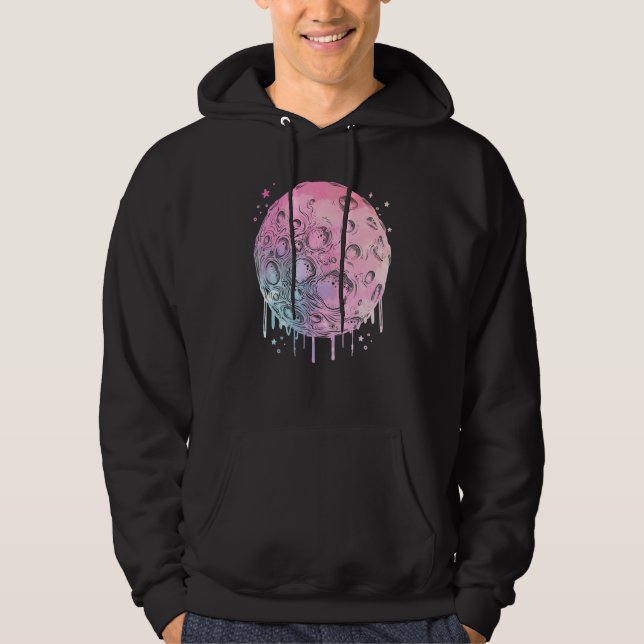 Sudadera Pastel Gótico Moon Otaku (Anverso)