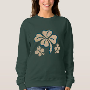 Sudadera Pastel Lucky Shamrock Clover St. Patrick