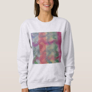 Sudadera Pastel Resumen Arte
