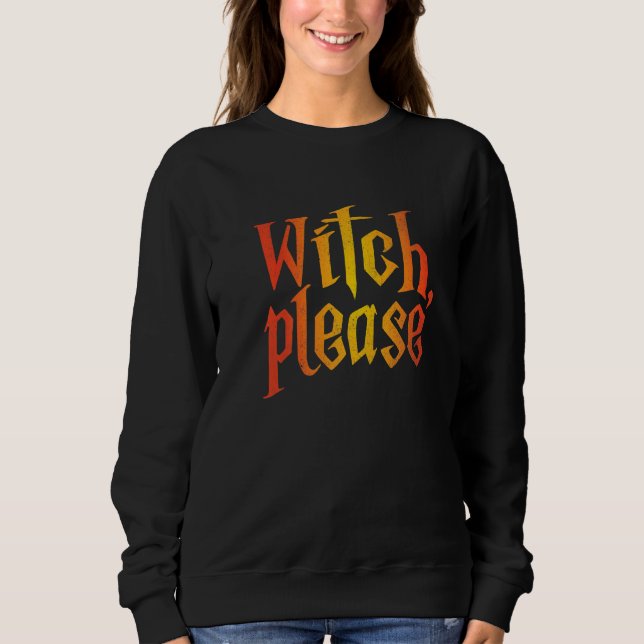 Sudadera Pastel Witch Please Witch Costume (Anverso)
