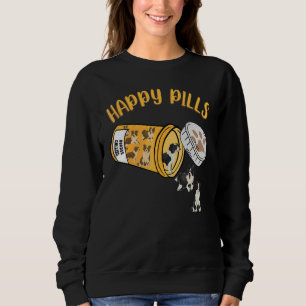 Sudadera Pastillas Felices Border Collie Perro Lindo
