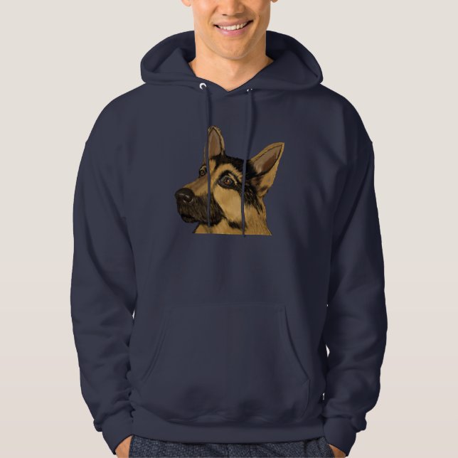 Sudadera Pastor alemán (Anverso)