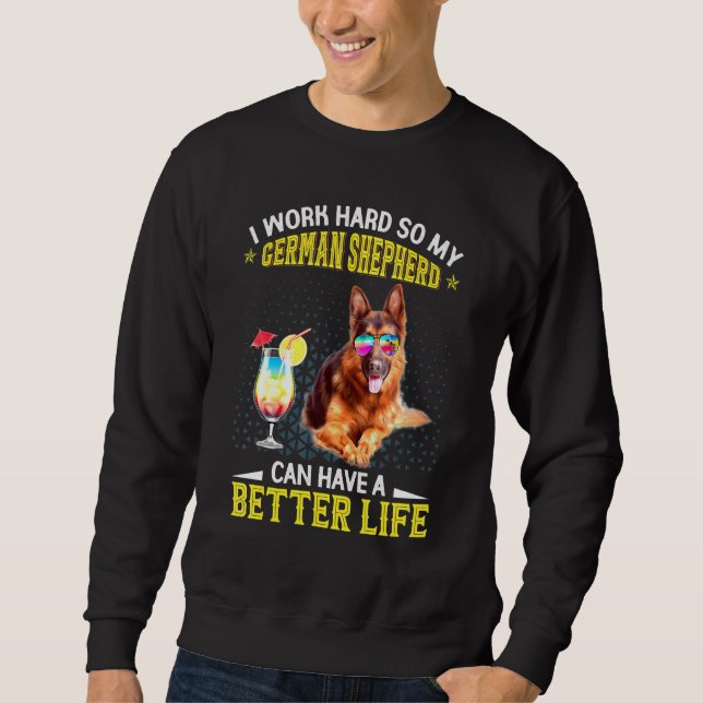 Sudadera Pastor Alemán (Anverso)