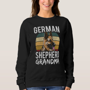 Sudadera Pastor Alemán Abuela Perro Rama Puppy Gran
