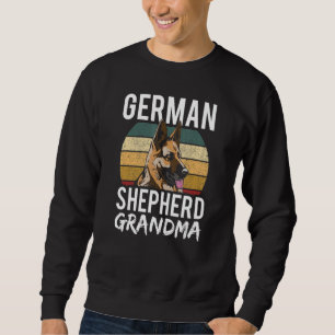 Sudadera Pastor Alemán Abuela Perro Rama Puppy Gran