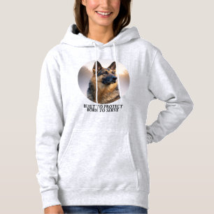 Sudadera Pastor Alemán Construido para Proteger