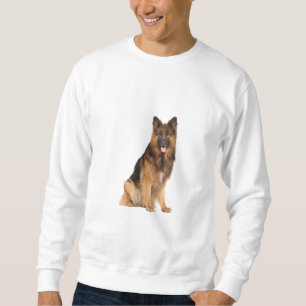 Sudadera Pastor alemán, diseño recto de envoltura de tumble