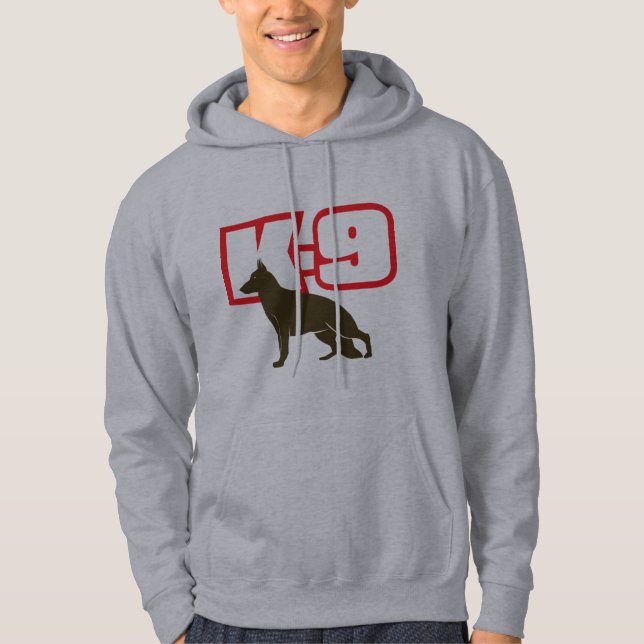 Sudadera Pastor alemán K-9 (Anverso)