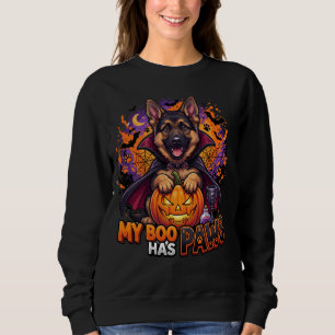 Sudadera Pastor Alemán Mi Boo Tiene Patas