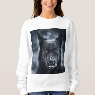 Sudadera Pastor alemán negro