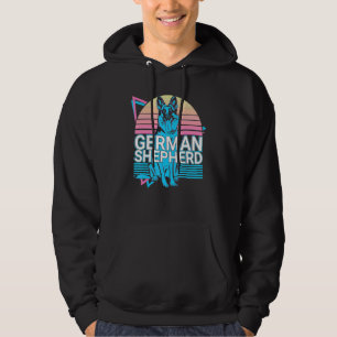 Sudadera Pastor Alemán Retro
