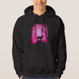 Sudadera Pastor Alemán Retro Rosa Pastor Alemán Perro