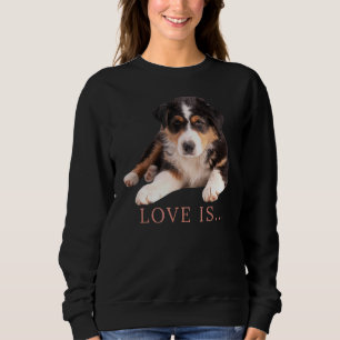 Sudadera Pastor Australiano Aussie Mom Dad Love Dog Tee