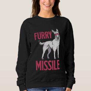 Sudadera Pastor belga FURRY MISSLE Malinois Dueño de Perro
