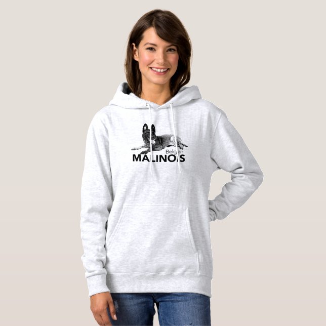 Sudadera Pastor belga - Malinois (Anverso completo)