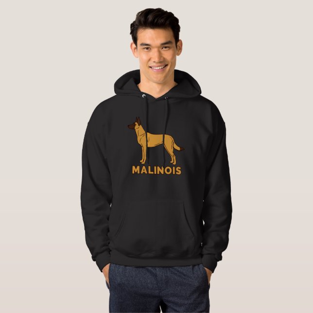 Sudadera Pastor belga - Malinois (Anverso completo)