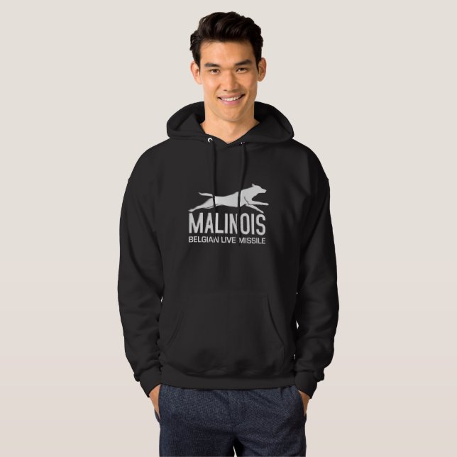 Sudadera Pastor belga - Malinois (Anverso completo)