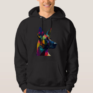 Sudadera Pastor Belga Malinois Colorido Pop Pastor Belga Ma