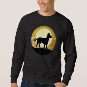Sudadera Pastor belga Malinois Retro
