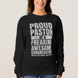 Sudadera Pastor Cristiano De Una Congregación Impresionante