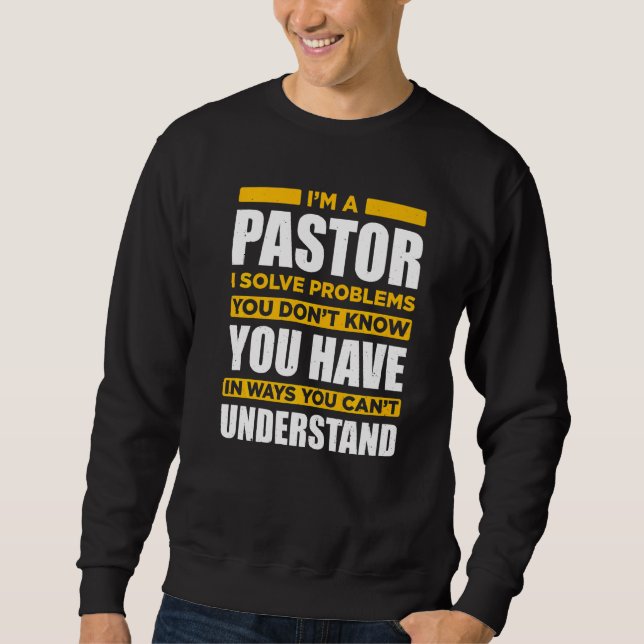 Sudadera Pastor Cristiano Religioso Jesús (Anverso)