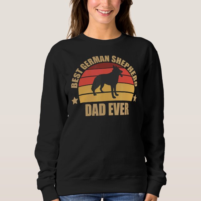 Sudadera Pastor de retro vintage alemán (Anverso)